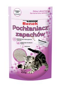 Kvapo absorbentas Super Benek Lavender, bentonitas, 0.45 kg
