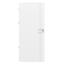 Siseukseleht Domoletti TG1, vasakpoolne, valge v., 203 x 74.4 x 4 cm