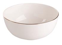 Bļoda Altom MariaPaula Ecru Nova, zelta krās./balta krās., 19 cm, 1.3 l
