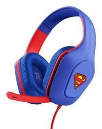 Laidinės ausinės vaikams Trust GXT416SM ZIROX Superman 25738, mėlyna sp./raudona sp.