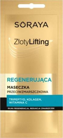Sejas maska Soraya Golden Lifting Regenerating anti-wrinkle, 8 ml