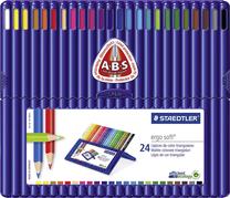 Spalvoti pieštukai Staedtler Ergosoft, 24 vnt.