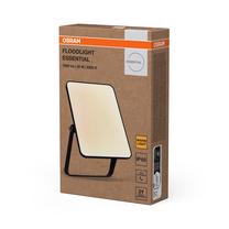 Ehitusvalgustid, liigutatav Osram, 1600 lm, IP65, must v.