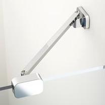 Dušo sienelė Ravak Brilliant BSD3-120 R, 120 cm x 195 cm x 120 cm, skaidri sp./chromo sp./grūdintas