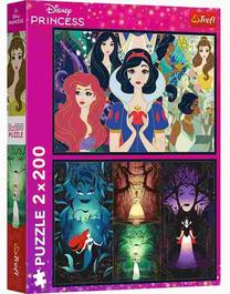 Пазл 2in1 Trefl Disney Charming Princesses 13317, 27.5 см x 41 см, 400 шт., многоцветный