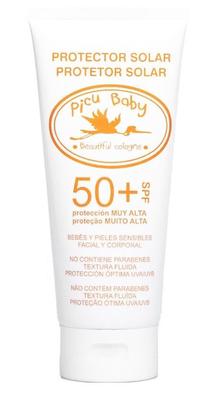 Priemonė įdegio priežiūrai nuo saulės Picu Baby SPF50+, 100 ml