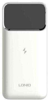 Lādētājs-akumulators (Power bank) LDNIO PQ11, 10000 mAh, 18 - 22.5 W, balta krās.