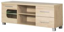 ТВ стол Bodzio, дубовый цв., 138 см x 44 см x 54 см
