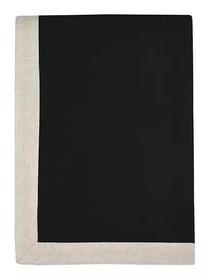 Staltiesė stačiakampė Lovely Duo, juoda sp./smėlio sp., 140 x 240 cm