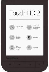 E-raamatu luger Pocketbook Touch HD 2, 8 GB, pruun v., 6"