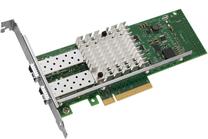 Адаптер Intel X520-DA2, серебристый цв./зеленый цв.