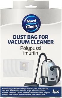 Dulkių siurblių maišelių rinkinys Nord Clean 657247, balta sp.