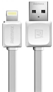 Telefono įkroviklis Remax, USB/Apple Lightning, balta sp.