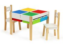 Vaikų kambario baldų komplektas EcoToys Furniture Set, įvairių spalvų