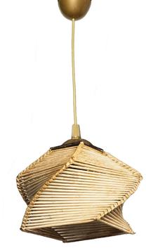 Valgusti rippuv Opviq Chandelier Stylo, E27, beež v. / pruun v.