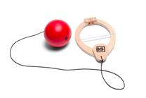 Sporta rotaļlieta BS Toys Click& Play Punching Ball, sarkana krās.