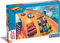 Pusle Clementoni Hot Wheels, 62 cm x 42 cm, 24 tk, mitmevärviline
