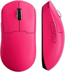 Bezvadu spēļu pele Mchose A5 V2 Ultra Wireless MC-A5V2-4, 2.4 ghz / bluetooth / usb, rozā krās.