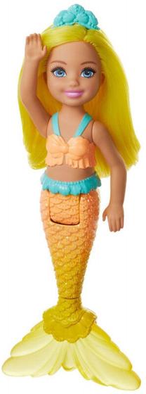 Lėlė, undinėlė Mattel Barbie Chelsea Mermaid doll, 13 cm