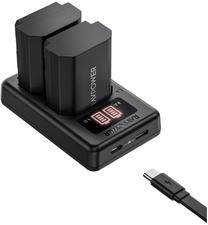 Bateriju lādētājs RAVPower NP-FZ100 Camera Battery Charger Set for Sony