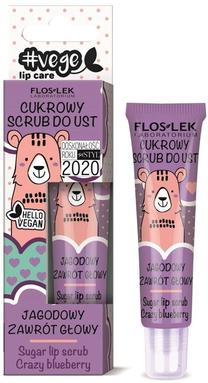 Lūpų šveitiklis Floslek Vege Lip Care Blueberry Vertigo