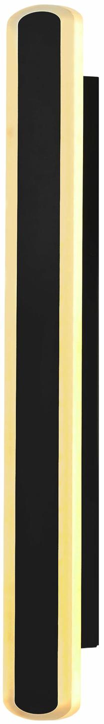 Sieninis lauko šviestuvas Candellux Lighting Stick, 20W, LED, IP65, juoda sp., 5 cm x 60 cm