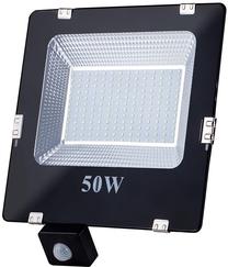 Prožektor ilma liikumisandurita, alus ART L4101615, 50 W, 3500 lm, 4000 °K, IP65, must v.
