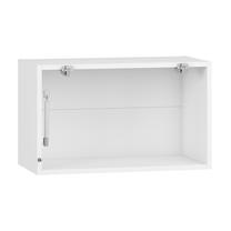 Spintos rėmas, virtuvei Vento GO-60/36, 30 cm x 60 cm, 36 cm, balta sp./skaidri sp.