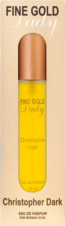 Kvapusis vanduo Christopher Dark Fine Gold Lady, 20 ml