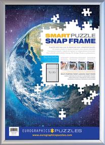 Dėlionės rėmelis Eurographics SNAP Frame 8955-0115, 68.28 cm x 48.9 cm, sidabro sp.
