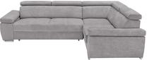 Kampinė sofa Loft 2F.RECBK, pilka sp., dešininė, 270 x 201 cm x 78 cm