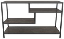 ТВ стол Kalune Design Robbins, черный цв./темно-серый цв., 39 см x 120 см x 75 см