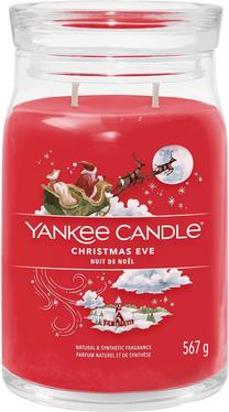 Kalėdinė žvakė, aromatinė Yankee Candle, 60 - 90 h, 567 g, raudona sp.
