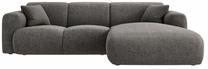 Kampinė sofa Cosmopolitan Design Nolio Haga 16, pilka sp., dešininė, 170 x 260 cm x 72 cm
