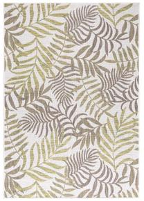 Kilimas lauko terasoms Ayyildiz Sunny, balta sp./smėlio sp., 150 cm x 80 cm