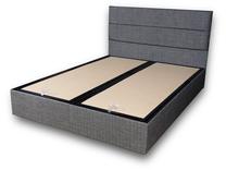 Lova dvigulė Kalune Design Double Bed Base & Headboard, 180 x 200 cm, pilka sp., be čiužinio