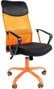 Darba krēsls Chairman 610 CMet 15-21 TW, melna krās./oranža krās.