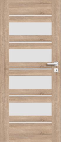 Iekšdurvju vērtne PerfectDoor Evia 01, kreisais, sonoma ozola krās., 203.5 x 84.4 x 4 cm