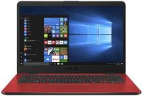 Sülearvuti Asus Vivobook 90NB0FA5-M10590, Intel® Pentium® 4405U, 4 GB, 256 GB, 14 ", Intel HD, punane v., EN, Windows