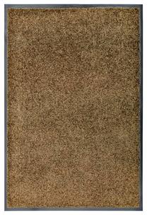 Придверный коврик VLX Washable 323434, коричневый цв., 90 см x 60 см x 0.9 см