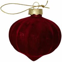 Елочное украшение Christmas Touch EBW440189, красный цв., 8 см, стекло