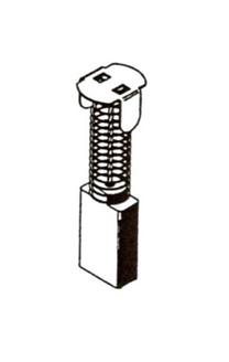 Šepetėlis Haushalt 30-34-013-H, 6.35 mm x 12.7 mm x 23.5 mm, 2 vnt.