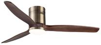 Laeventilaator koos lambiga CristalRecord Yen 85-020-20-003, 15 W, 1 tk, roostevaba teras v.