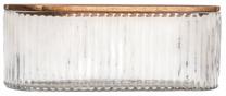 Konteiners pārtikai Homla Bardo 242137, 0.90 l, 21 cm x 10 cm, caurspīdīga krās./brūna krās.