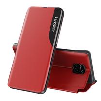 Чехол для телефона Hurtel Eco Leather View Case for Xiaomi Redmi Note 9 Pro / Redmi Note 9S, красный цв., Xiaomi