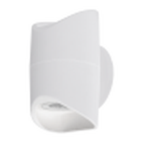 Sieninis lauko šviestuvas Eglo Abrantes, 6W, LED, IP44, balta sp.