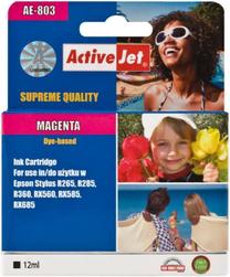 Rašalinio spausdintuvo kasetė ActiveJet Supreme AE-803N, raudona sp., 13.5 ml