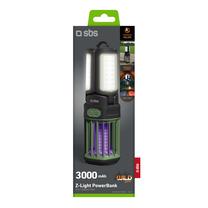 Lempa nuo vabzdžių uodams, vabzdžiai SBS ZLight, 10 W, juoda sp./žalia sp.