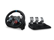 Žaidimų vairas Logitech G29 Racing, juoda sp. Prekė su pažeista pakuote.