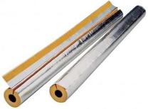 Stiklo vatos kevalas Isover Climpipe Section Alu2 IS79047, Ø 18 mm x 50 mm